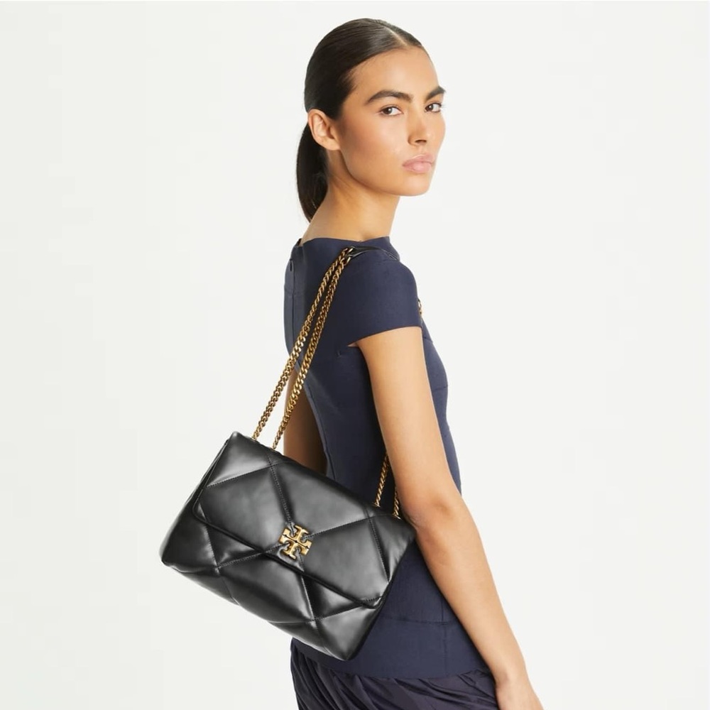 💰SOLD - 154704 - Tory Burch Kira Diamond Quilt Convertible Shoulder Bag - Picture 14 of 15